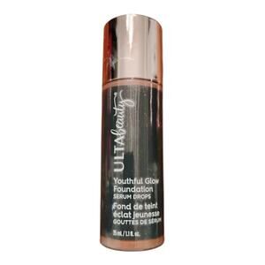 Ulta Beauty DARK COOL Youthful Glow Foundation Serum Drops Luminous Finish *NEW*